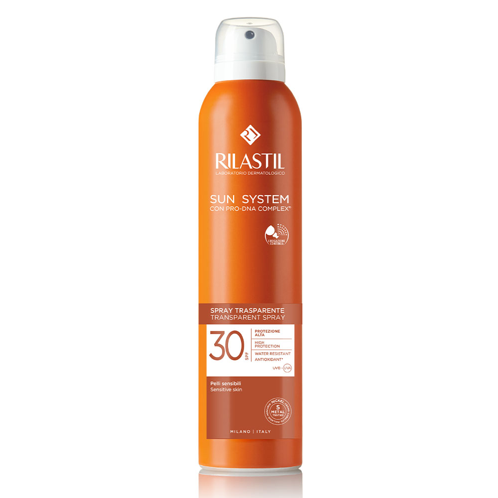 Rilastil Sun System Spray Trasparente Solare Spf 30 Corpo 200ml-image